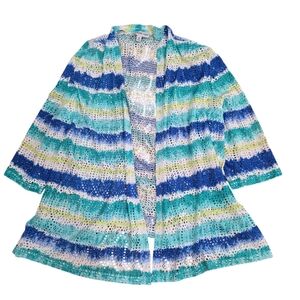 Southern Lady Open‎ Knit Cardigan Women's Size 1X